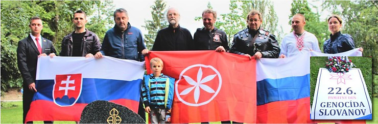 Pamatny Den genocidy Slovanov (banner)